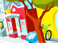 Гра Розмальовка для дітей Будиночки