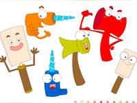 Гра Розмальовка для дітей Музичні інструменти