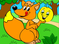 Гра Розмальовка для дітей Колобок