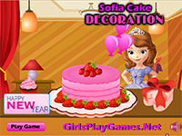 Гра Софія готує торт