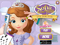 Гра Софія на прийомі у окуліста