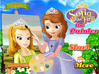 Гра Малюємо портрет принцеси Софії