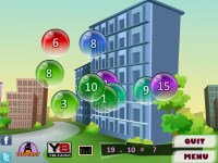 Гра Математичні повітряні кулі
