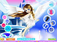 Гра Наряджати друзів ангелів