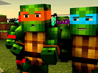 Гра Майнкрафт черепашки ніндзя