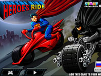 Гра Супергерої на перегонах